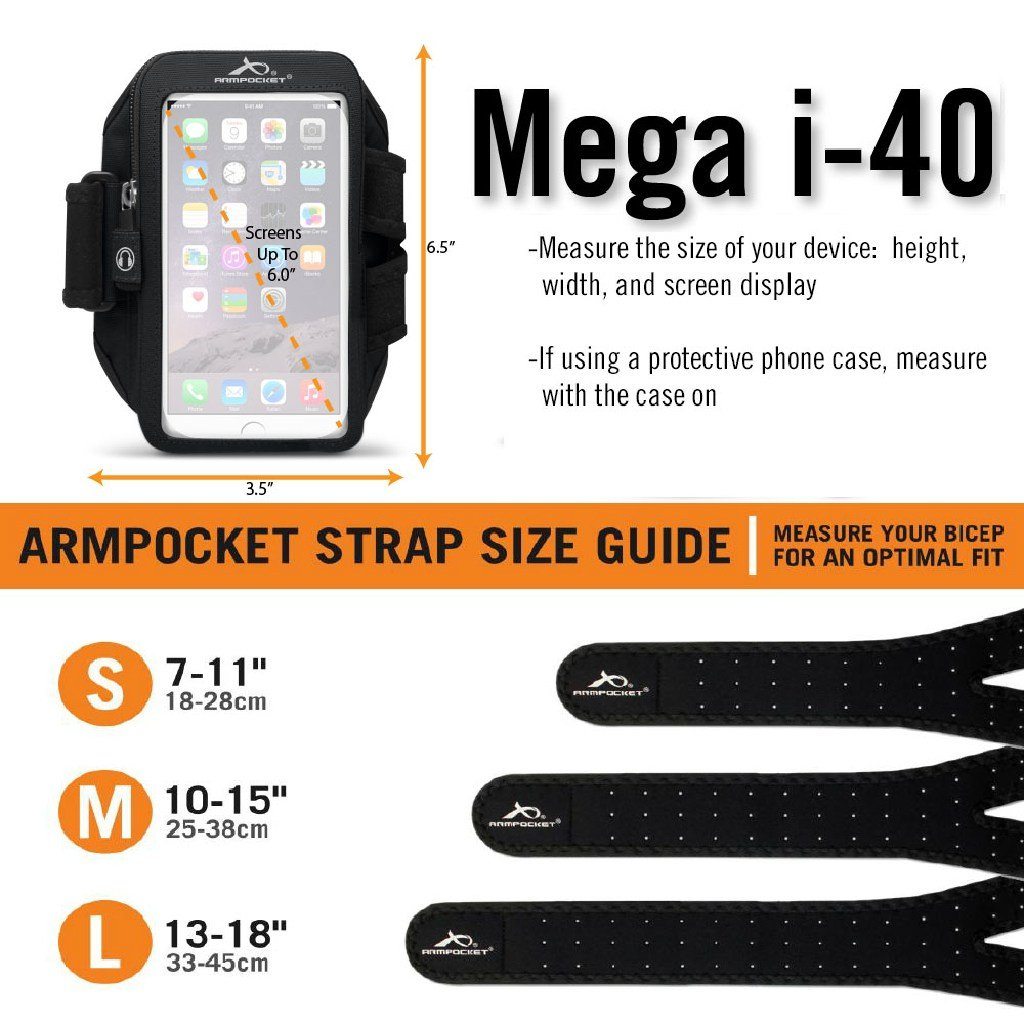 Smartphone Armband and Running Phone Holder for iPhone Plus