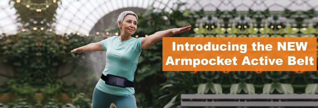 Introducing the NEW Armpocket Active Belt for Exercise and More!