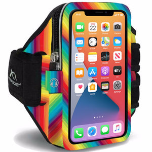 Limited Edition Rainbows for Heroes Armpocket Mega i-40 Plus for Phones and Cases up to 7.0 Inches